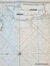 Load image into Gallery viewer, NAU145-Antique-Nautical-Chart-A-New-Chart-of-the-North-Sea--German-Ocean-Europe-General-Nautical-Charts-1840-Blachford-Maps-Of-Antiquity
