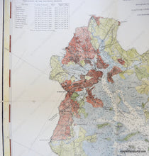 Load image into Gallery viewer, 1872 - Boston Bay And Approaches Chart No. 10 Antique Hand-Colored Genuine Coastal Survey
