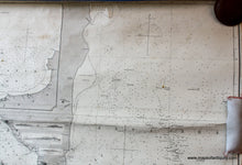 Load image into Gallery viewer, 1868/1878 - Indonesia Strait Of Sunda And Batavia Bay Including Jakarta Antique Chart Genuine
