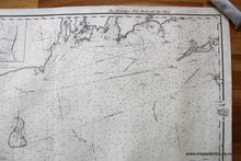 Load image into Gallery viewer, 1908 - Geo. W. Eldridge’s Chart B New London To Gay Head Antique Genuine Nautical
