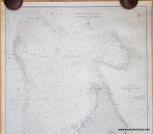 Load image into Gallery viewer, 1869 / 1870 - The Great Bahama Bank from Great Isaac to 23 degrees 40' N. Latitude - Antique Chart
