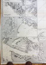 Load image into Gallery viewer, 1888 / 1889 - Chart No. 136 West Coast Of North America San Francisco To Queen Charlotte Island
