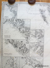 Load image into Gallery viewer, 1888 / 1889 - Chart No. 136 West Coast Of North America San Francisco To Queen Charlotte Island
