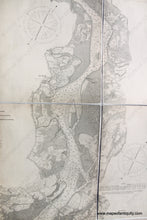 Load image into Gallery viewer, Genuine-Antique-Nautical-Chart-Connecticut-River-Entrance-to-Deep-River-Connecticut-1895/1897-US-Coast-&amp;-Geodetic-Survey-Maps-Of-Antiquity
