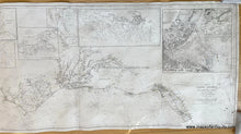 Load image into Gallery viewer, Genuine-Antique-Nautical-Chart-Coast-of-North-America-from-Point-Judith-to-Cape-St.-Antonio-(Island-of-Cuba)-including-the-Bahama-Banks-1846-Blunt-Maps-Of-Antiquity
