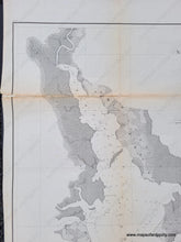 Load image into Gallery viewer, Genuine-Antique-Coast-Chart-Preliminary-Chart-of-North-Landing-River-Head-of-Currituck-Sound-1861-U-S-Coast-Survey-Maps-Of-Antiquity
