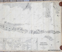 Load image into Gallery viewer, Genuine-Antique-Nautical-Chart-East-India-Archipelago---Eastern-Passages-Java-Sumatra-Celebes-Borneo--Chart-No-1-Strait-of-Sunda-1876-Imray--Son-Maps-Of-Antiquity
