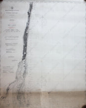 Load image into Gallery viewer, Genuine-Antique-Nautical-Chart-Hillsboro-Inlet-to-Fowey-Rocks-1887-1904-U-S-Coast-and-Geodetic-Survey--Maps-Of-Antiquity
