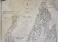 Load image into Gallery viewer, 1909 - Damariscotta and Medomak Rivers - Antique Chart
