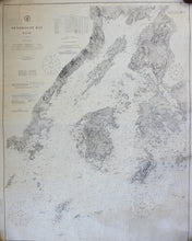 Load image into Gallery viewer, Genuine-Antique-Nautical-Chart-Penobscott-Bay--1911-U-S-Coast-and-Geodetic-Survey--Maps-Of-Antiquity
