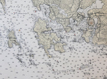 Load image into Gallery viewer, 1917 - West Penobscott Bay  - Antique Chart
