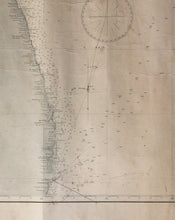 Load image into Gallery viewer, 1892 - North East Coast of Brazil Paranahina to Pernambuco  - Antique Chart

