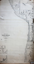 Load image into Gallery viewer, Genuine-Antique-Nautical-Chart-West-Coast-of-South-America-from-Valparaiso-to-Truxillo--1874-James-Imray-&amp;-Son--Maps-Of-Antiquity
