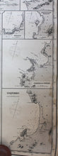 Load image into Gallery viewer, 1874 - West Coast of South America from Valparaiso to Truxillo  - Antique Chart
