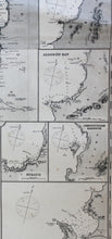Load image into Gallery viewer, 1874 - West Coast of South America from Valparaiso to Truxillo  - Antique Chart
