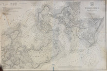 Load image into Gallery viewer, Genuine-Antique-Nautical-Chart-Woods-Hole--1917-U-S-Coast-and-Geodetic-Survey--Maps-Of-Antiquity
