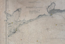 Load image into Gallery viewer, 1905 - Gulf Coast, Atchafalaya Bay to Galveston Bay  - Antique Chart
