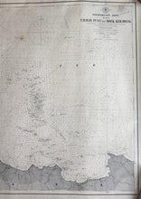 Load image into Gallery viewer, 1887 - Java - Noordkust Java Vierde Punt tot Hoek Kerawang - Antique Chart
