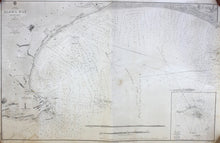 Load image into Gallery viewer, Genuine-Antique-Nautical-Chart-Algoa-Bay-Africa--1869-J-&amp;-C-Walker--Maps-Of-Antiquity
