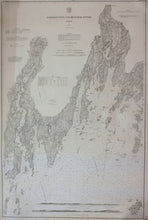 Load image into Gallery viewer, Genuine-Antique-Nautical-Chart-Damariscotta-and-Medomak-Rivers-1878-U-S-Coast-Survey--Maps-Of-Antiquity
