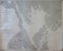 Load image into Gallery viewer, 1895 - Maine - Passamaquoddy Bay and St. Croix River  - Antique Chart
