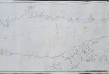 Load image into Gallery viewer, Black-and-White-Linen-Backed-Antique--Nautical-Chart-Eldridge&#39;s-Chart-of-Long-Island-Sound-Newport-to-New-York-Connecticut-Long-Island-1880-Eldridge-Maps-Of-Antiquity
