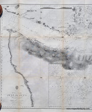 Load image into Gallery viewer, 1866 - Strait Of Juan De Fuca (Wa) Antique Chart Genuine Survey
