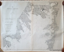 Load image into Gallery viewer, Genuine-Antique-Chart-Head-of-Buzzards-Bay-Massachusetts-1905-US-Coast-Geodetic-Survey-Maps-Of-Antiquity
