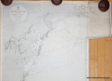 Load image into Gallery viewer, 1883  - East Coast of Australia New South Wales Port Jackson to Port Stephens - Genuine Antique Chart
