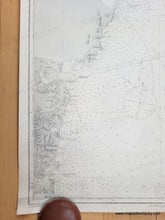 Load image into Gallery viewer, 1883  - East Coast of Australia New South Wales Port Jackson to Port Stephens - Genuine Antique Chart
