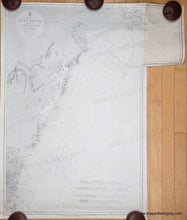 Load image into Gallery viewer, Genuine-Antique-Chart-East-Coast-of-Australia-New-South-Wales-Port-Jackson-to-Port-Stephens-1881-1883--British-Admiralty-Maps-Of-Antiquity
