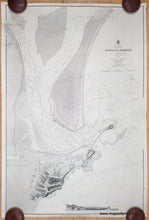 Load image into Gallery viewer, Genuine-Antique-Chart-Australia---East-Coast-New-South-Wales-Newcastle-Harbour--1866-Hydrographic-Office-British-Admiralty-Maps-Of-Antiquity
