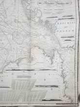 Load image into Gallery viewer, 1807 - A New an Improved Chart of the North Sea or the German Ocean Constructed on Mercator's Projection - Genuine Antique Chart
