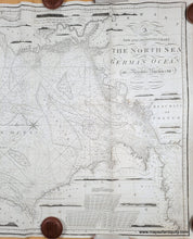 Load image into Gallery viewer, 1807 - A New an Improved Chart of the North Sea or the German Ocean Constructed on Mercator's Projection - Genuine Antique Chart
