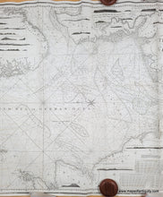 Load image into Gallery viewer, 1807 - A New an Improved Chart of the North Sea or the German Ocean Constructed on Mercator's Projection - Genuine Antique Chart
