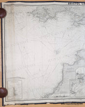 Load image into Gallery viewer, 1869 - Bristol Channel by Wilson (late Norie &amp; Wilson) 1869 - Genuine Antique Chart
