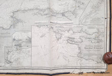 Load image into Gallery viewer, 1869 - Bristol Channel by Wilson (late Norie &amp; Wilson) 1869 - Genuine Antique Chart
