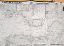Load image into Gallery viewer, 1869 - Bristol Channel by Wilson (late Norie &amp; Wilson) 1869 - Genuine Antique Chart

