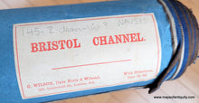Load image into Gallery viewer, 1869 - Bristol Channel by Wilson (late Norie &amp; Wilson) 1869 - Genuine Antique Chart
