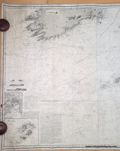 Load image into Gallery viewer, 1879 - Chart of  the English Channel, the Bristol, and part of the St. George's Channels including the South and South west Coasts of Ireland  - Genuine Antique Chart
