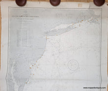 Load image into Gallery viewer, 1890 - Atlantic Coast of the United States, Buzzards Bay to Cape Lookout - Genuine Antique Chart
