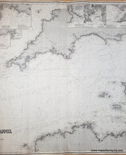 Load image into Gallery viewer, 1876 - English Channel - Genuine Antique Chart
