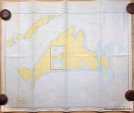 Original-Sailing-Chart-Marthas-Vineyard-1968-US-Coast-and-Geodetic-Survey-Maps-Of-Antiquity