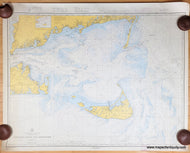 Original-Sailing-Chart-Nantucket-Sound-and-Approaches-1957-US-Coast-and-Geodetic-Survey-Maps-Of-Antiquity