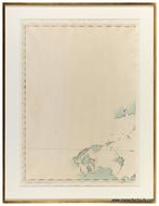 Framed-Vintage-Reproduction-Des-Barres-Chart-of-Shelter-Island-and-Environs-1966-Barre-Publishers-Maps-Of-Antiquity