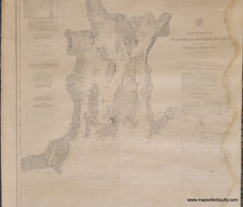 Load image into Gallery viewer, 1880 / 1890 - Coast Chart No. 113 Cuttyhunk to Block Island including Narragansett Bay - Antique Chart
