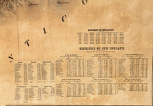 Load image into Gallery viewer, 1862 - Colton’s New Steel Plate Map Of England Antique Hand-Colored Genuine Wall On Rods
