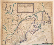 Load image into Gallery viewer, Genuine-Antique-Map-Moll-Beaver-Map-A-New-and-Exact-Map-of-the-Dominions-of-the-King-of-Great-Britain-on-ye-Continent-of-North-America-1733-Moll-Maps-Of-Antiquity
