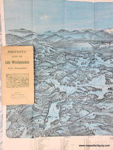 Load image into Gallery viewer, 1915 circa - Lake Winnipesaukee, New Hampshire - Antique Map
