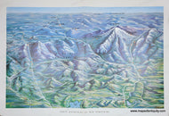 Original-Map-White-Mountains-of-New-Hampshire-1960-circa-Brusseau-Maps-Of-Antiquity